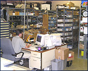 Parts Department at American Golf Cars, Irving, Texas #2